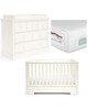 Oxford 3 Piece Cotbed set with Dresser Changer and Premium Dual Core Mattress image number 1